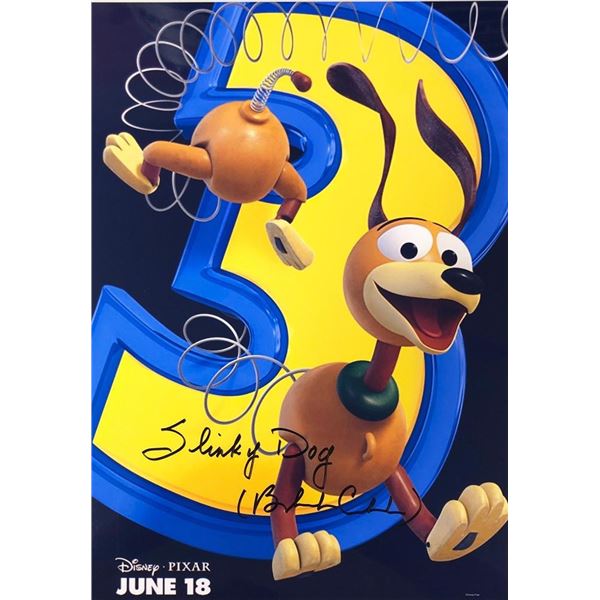 Toy Story 3 Slinky Dog Blake Clark facsimile signed  movie photo