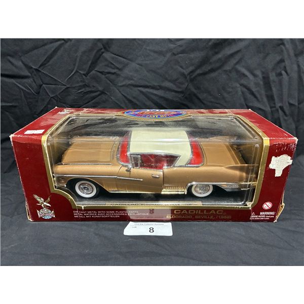 1:18 scale die cast 1958 Cadillac El Dorado Seville NIB