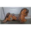 Image 2 : Aluminum carousel horse, 29" long