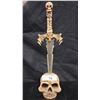 Image 1 : Skull with dagger 16" overall height