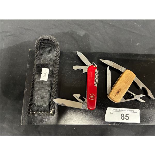 2 vintage knives, longest is 8"