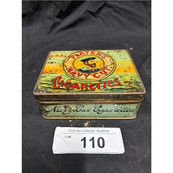 1920s Players Navy Cut cigarette tin