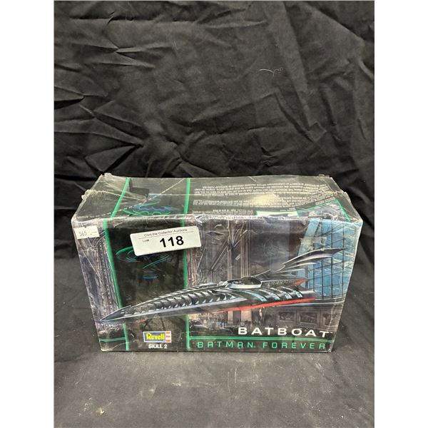 Vintage Batboat model kit NIB