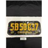 Image 1 : 1951 California license plate