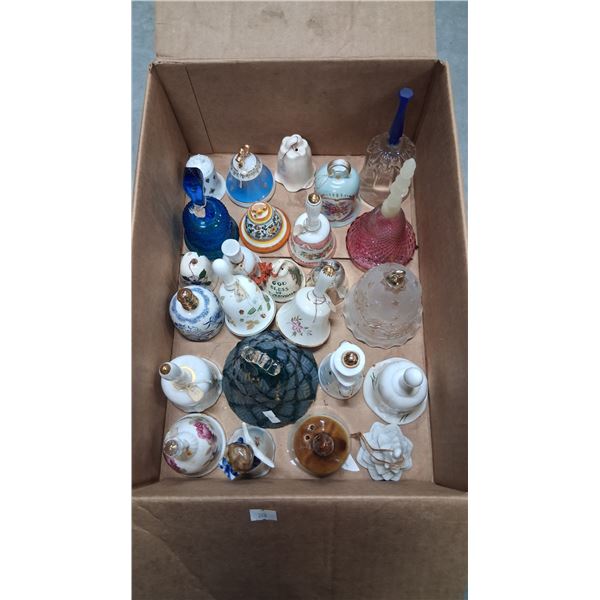 Approx 20 ceramic bells, all beautiful