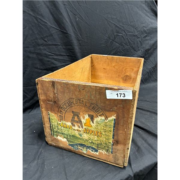 Vintage wooden crate