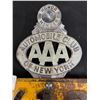 Image 2 : 1941 New York license plate with rare NY Automobile topper