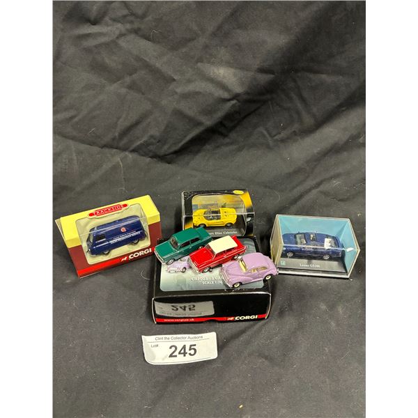 6 1:76 scale die cast vehicles