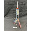 Image 1 : Vintage tin rocket "Sky Express" 15"