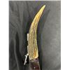 Image 3 : Vintage antler knife 11" open