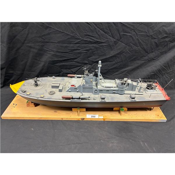 Large PT Boat model 34"