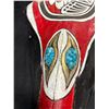 Image 4 : Hand painted cow skull 19"