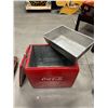 Image 4 : Vintage 50s Coke Cooler, bottom in great shape