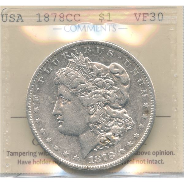 1878cc USA Silver Dollar