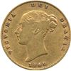 Image 1 : 1842 Gold 1/2 Sovereign