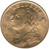 Image 2 : 1949B Switzerland 20 Franc Gold