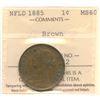 Image 1 : 1885 Newfoundland One Cent
