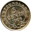 Image 2 : 1908 Newfoundland Five Cents
