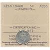 Image 1 : 1946H Newfoundland Five Cents - Key Date *SCARCE *
