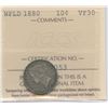 Image 1 : 1880 Newfoundland Ten Cents