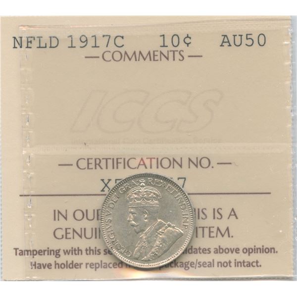 1917c Newfoundland Ten Cents