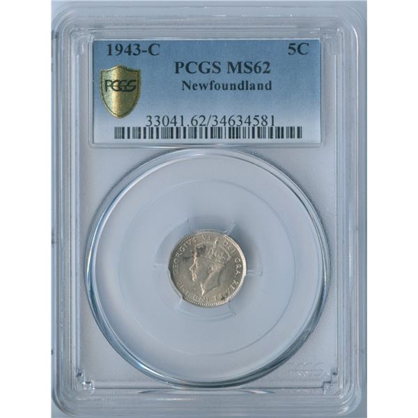 1943c Newfoundland Ten Cents