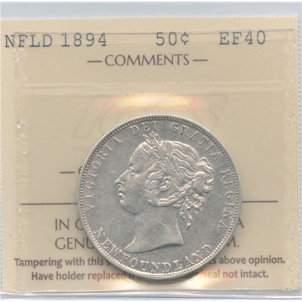 1894 Newfoundland Fifty Cents