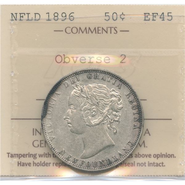 1896 Newfoundland Fifty Cents