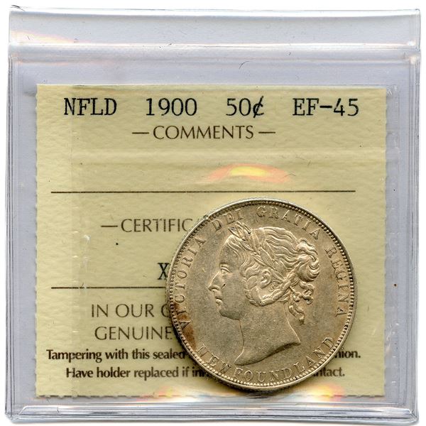 1900 Newfoundland Fifty Cents