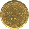 Image 2 : 1880 Newfoundland $2 Gold *SCARCE*