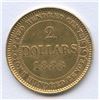 Image 1 : 1888 Newfoundland $2 Gold