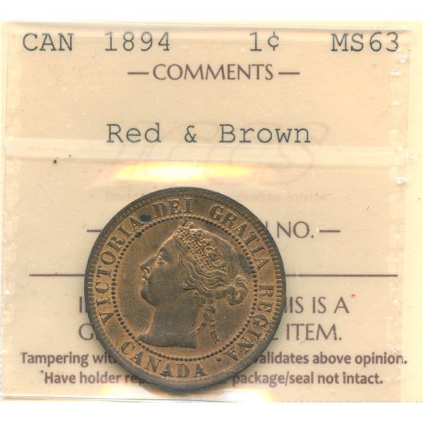 1894 One Cent