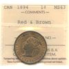 Image 1 : 1894 One Cent