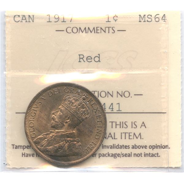 1917 One Cent