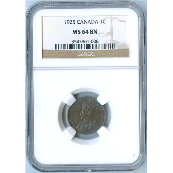 1925 One Cent - Key Date