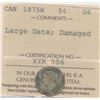 Image 1 : 1875H Five Cents - Key Date