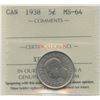 Image 1 : 1938 Five Cents