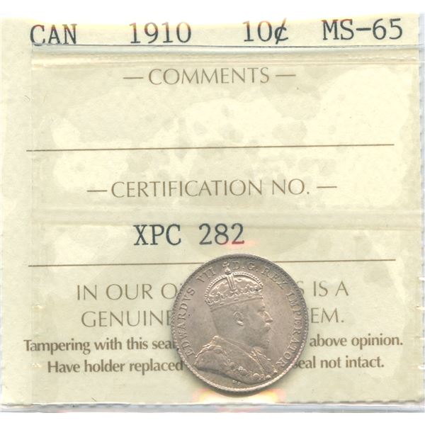 1910 Ten Cents