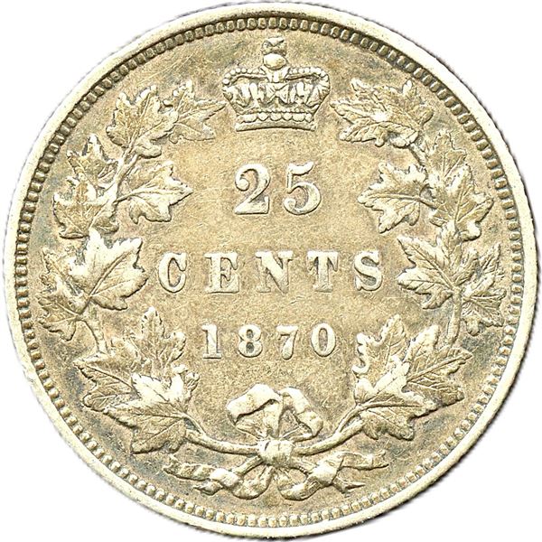 1870 Twenty-Five Cents