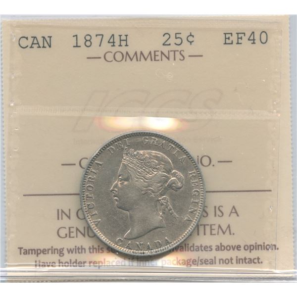 1874H Twenty-Five Cents