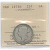 Image 1 : 1875H Twenty-Five Cents - Key Date