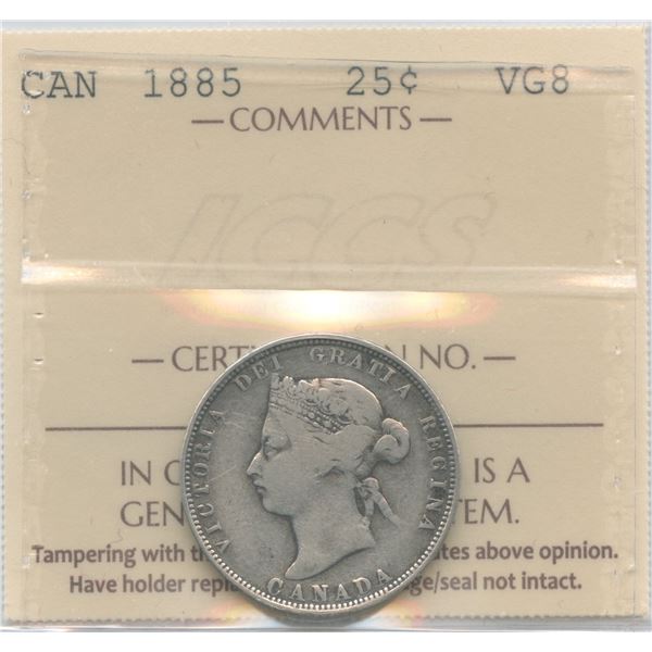 1885 Twenty-Five Cents