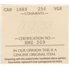 Image 3 : 1889 Twenty-Five Cents