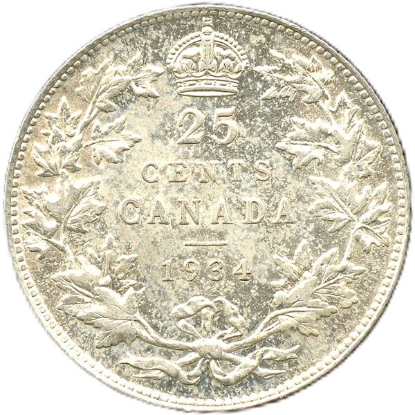 1934 Twenty-Five Cents