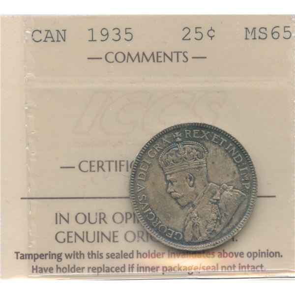 1935 Twenty-Five Cents