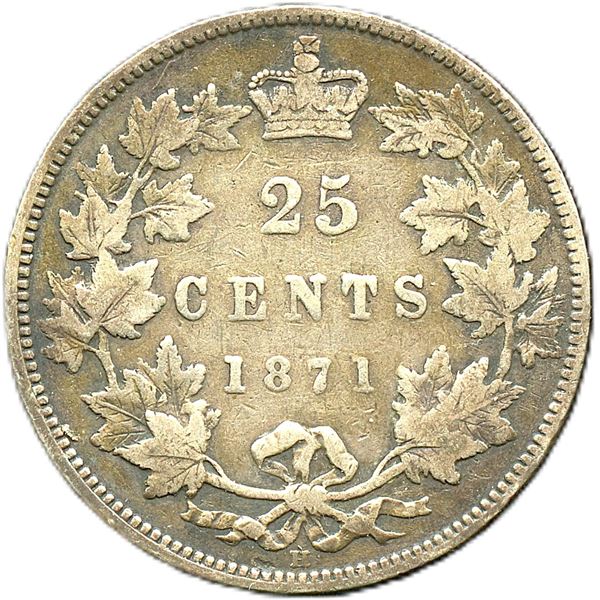 1871H - 1902 Twenty-Five Cents