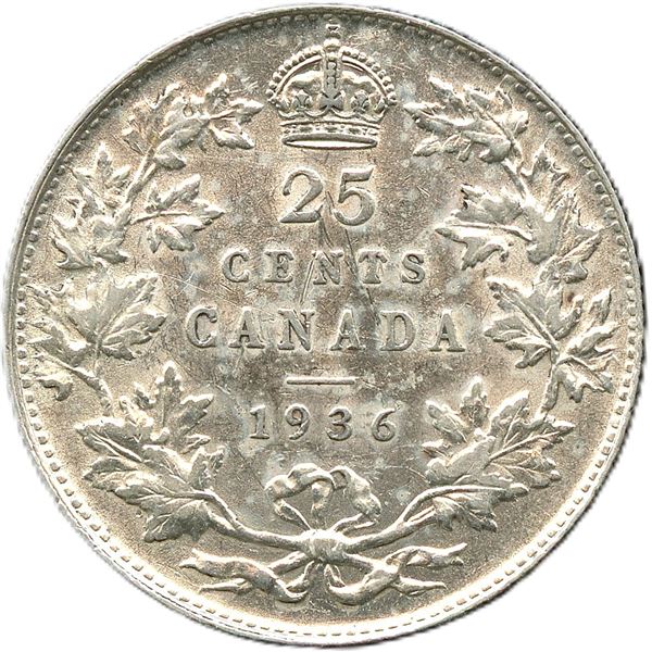 1936 - 1951 Twenty-Five Cents