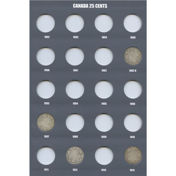 1902H - 2013 Canada Twenty-Five Cents Collection
