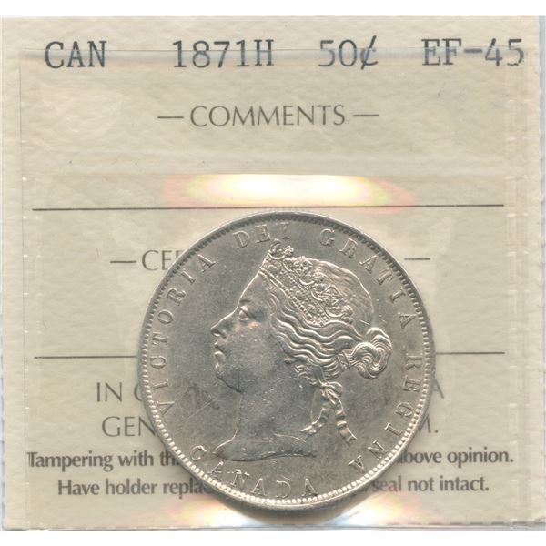 1871H Fifty Cents