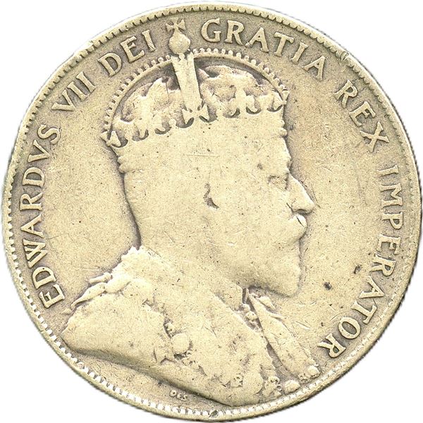 1906 - 1916 Fifty Cents - Lot of 7